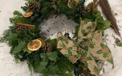 Why do we hang Christmas Door Wreaths?